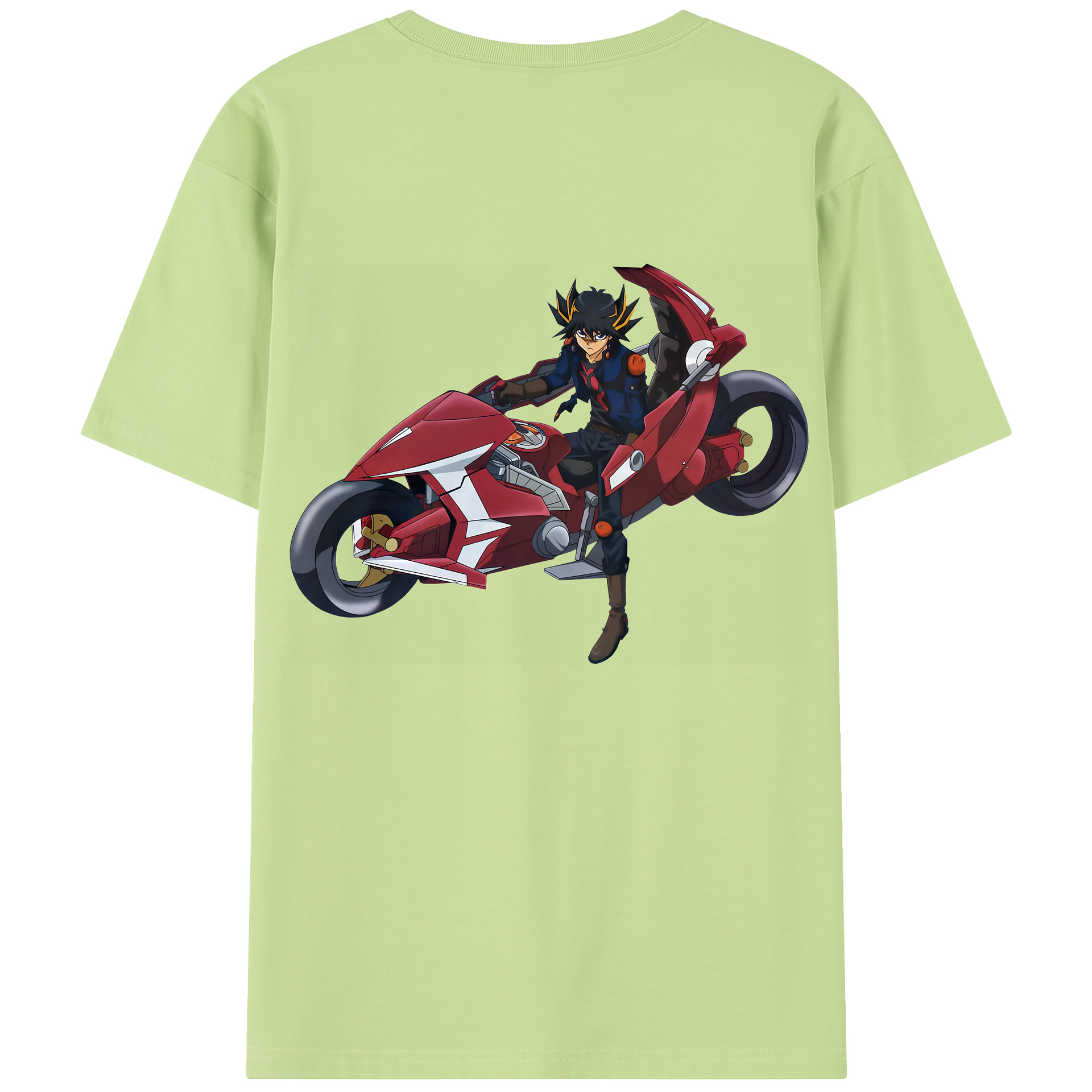 （画像用） 遊☆戯☆王 Yu-Gi-Oh! 綿100％半袖Tシャツ（背面プリント）